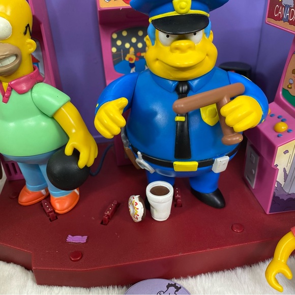 Simpsons Toys Interactive 200s World Of Springfield Playsets And